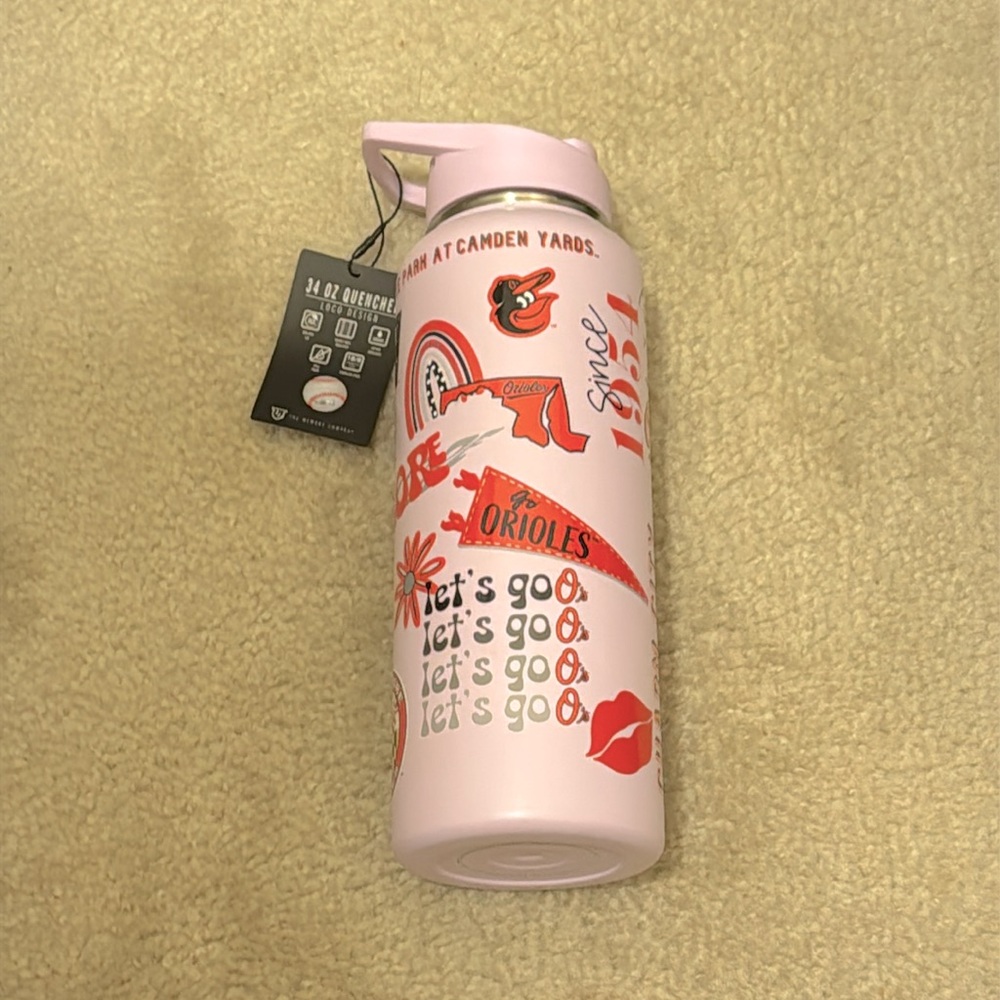 Baltimore Orioles 34 oz SS Quencher Water Bottle